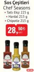 CHEF SEASONS SOS ÇEŞİTLERİ CHEF SEASONS SOS ÇEŞİTLERİ